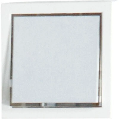 Klingel Klingeltaster Aufputz 1 fach Kunststoff weiss IP40 Honeywell Home