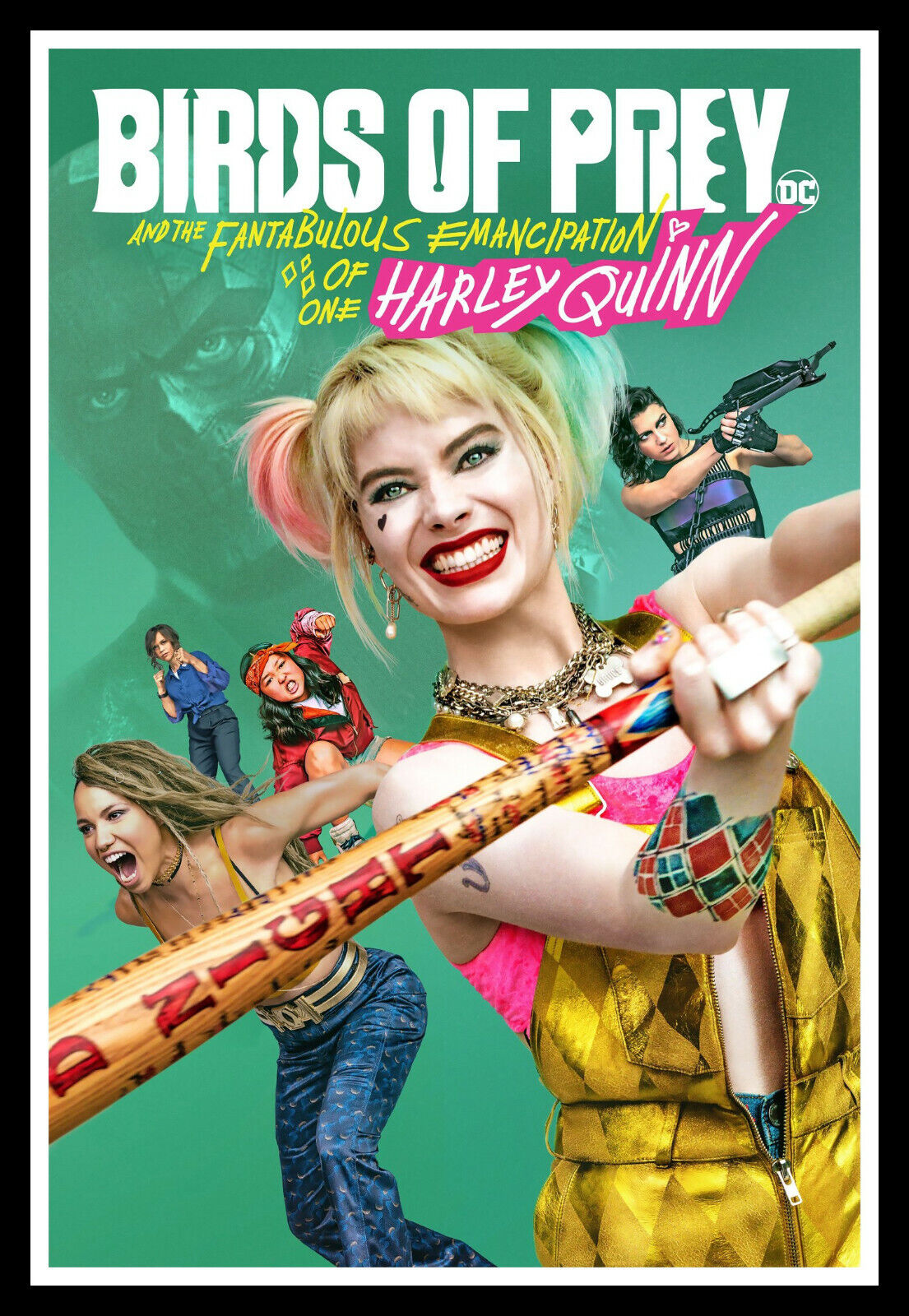 Birds Of Prey - Harley Quinn Movie Poster Print & Unframed Canvas