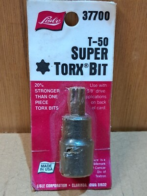 Lisle 37700 3/8'' Drive Torx Socket T-50