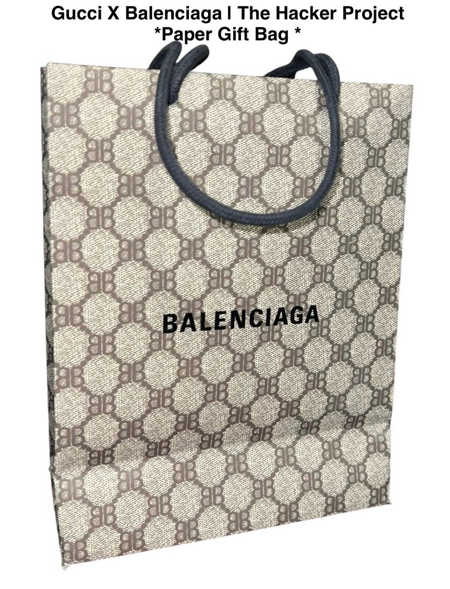 GUCCI x BALENCIAGA LIMITED EDITION The Hacker Project PAPER GUCCI x BALENCIAGA LIMITED EDITION The Hacker Project PAPER