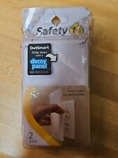 Safety 1st Outsmart Outlet Shield HS275 Decoy Panel White 884392601973