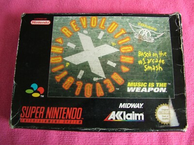 Revolution X Boxed and Complete Super Nintendo SNES Game UK