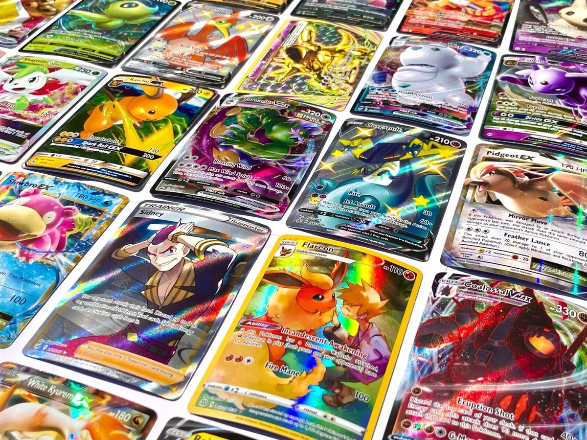 ULTIMATE EPIC POKEMON BUNDLE 50x - 1 GX CARD & 1 V CARD GUARANTEED