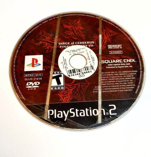 Rare Dirge Of Cerberus Final Fantasy 7 Vii Sony Playstation 2 Ps2 Ebay Rare Dirge Of Cerberus Final Fantasy 7 Vii Sony Playstation 2 Ps2 Ebay