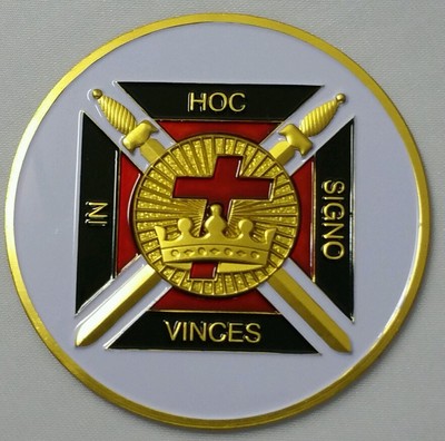 Freemason Knights Templar Car Emblem  