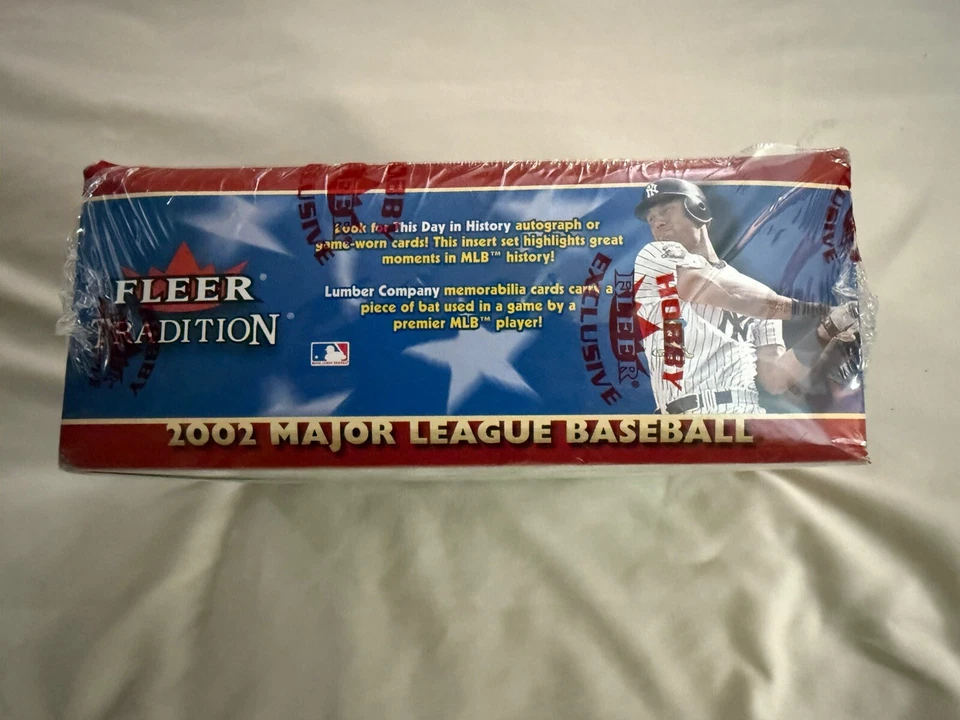 2002 Fleer Tradition Factory Sealed Hobby Box- Jeter, Pujols & Other Autographs? - Image 2 of 2