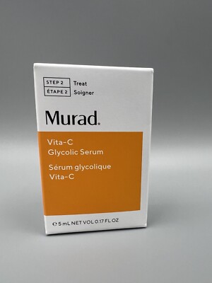 Murad Environmental Shield Vita-C Glycolic Brightening Serum Travel/Mini 0.17oz 
