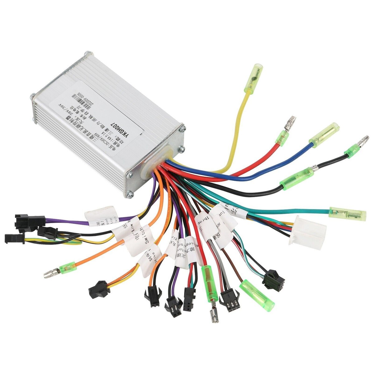36V 500W E-Bike Brushless Motor Speed Controller - Electric Bicycle Scooter Replacement