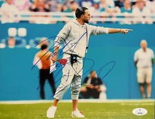 Mike McDaniel Signed Autographed Miami Dolphins 8x10 Photo JSA COA
