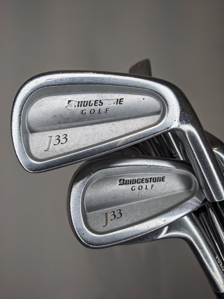 8 x Bridgestone J33 Golf Irons Forged Golf Pride Right