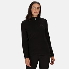 Regatta Womens Sweethart Micro Layer Fleece Top Lightweight Ladies Half Zip Neck
