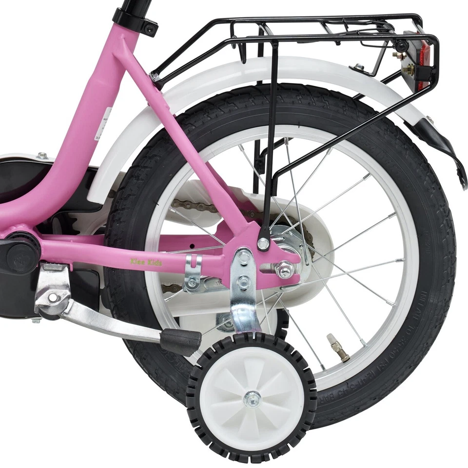 Qualitäts Kinderfahrrad 12 Zoll matt Pink Mädchen Kinderrad Fahrrad ab 3 Jahre  - Bild 3 von 4