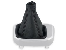 FIAT TIPO 2015-2025 CUFFIA LEVA CAMBIO PELLE NERA