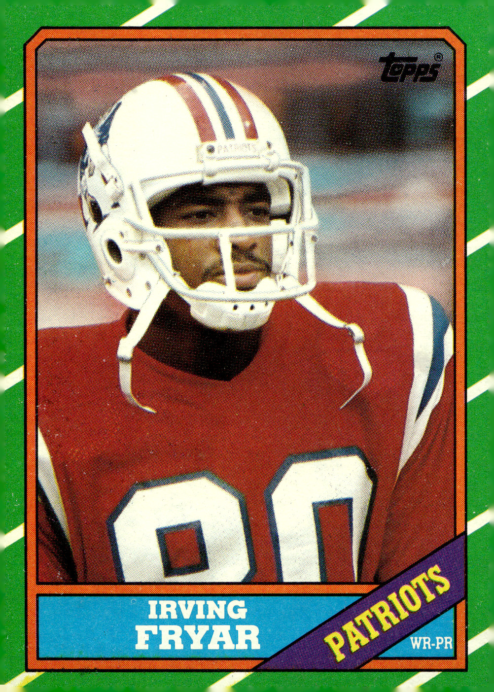 1986 Topps - #34 Irving Fryar Patriots