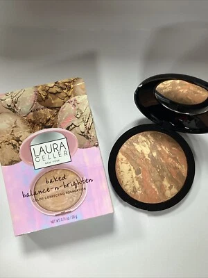 Laura Geller Supersize Balance-n-Brighten Baked Foundation 20g Deep New