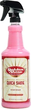 Quick Shine Instant Detail Spray, 32 Ounce Bottle Cleans and Shines Your Vehicle