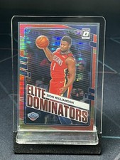 2020-21 Donruss Optic Elite Dominators Red Pulsar #22 Zion Williamson