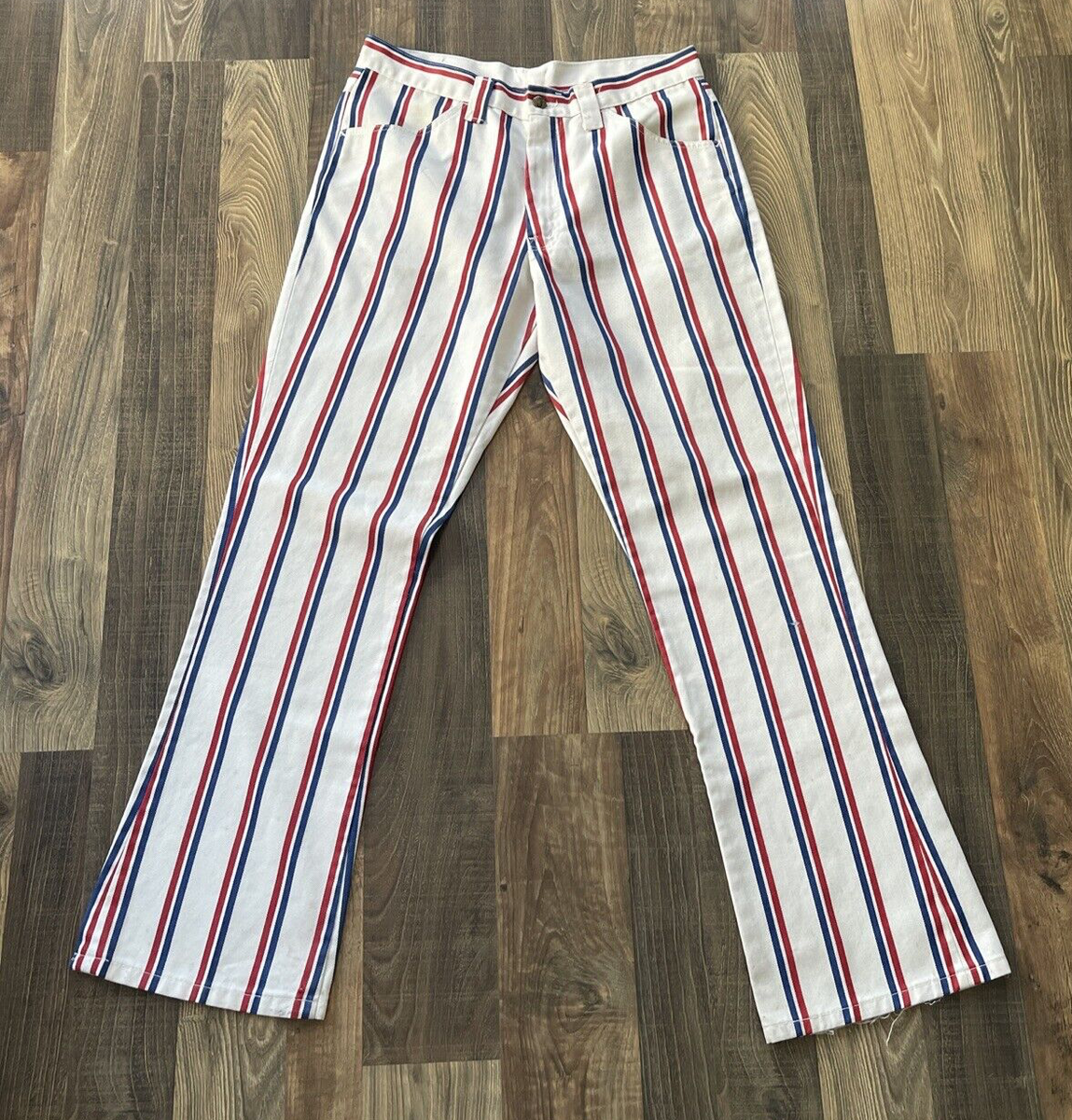 Vintage 60s Penneys Foremost Striped Pants W31 L31 RARE Vintage 60s Penneys Foremost Striped Pants W31 L31 RARE