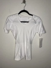 Women's AlignMed Posture Correcting Shirt V Neck Pullover Size Medium NWT