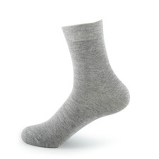 5 Pairs of Men's Odor-proof Cotton Solid Color Thick Warm Medium Socks