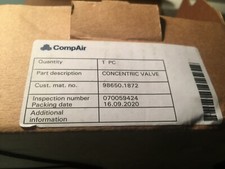 COMPAIR valve concentric 30r (oem) gardner denver