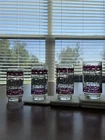 Vintage Coca Cola Libby Stained Glass Design 4 Glasses