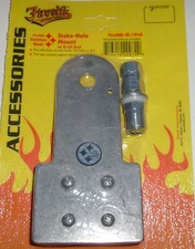 Firestik SS-194A Stake-Hole Truck Mount for CB antenna extended 6" over bed Rail