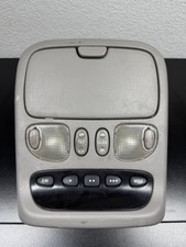 01-07 Toyota Sequoia Overhead Console Display Dome Homelink Gray