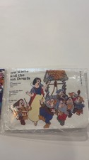 Vintage Disney Snow White and the Seven Dwarfs Counted Cross-Stitch Kit