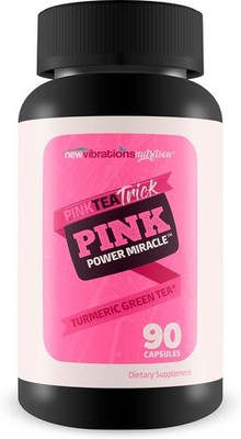 Pink Tea Trick Turmeric Green Tea - Pink Power Miracle Healthy Metabolic Func...