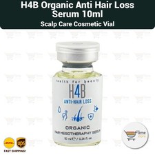 H4B Organic Anti Hair Loss Serum 10ml, Scalp Care Cosmetic Vial