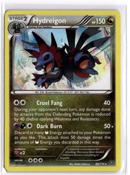 Hydreigon 86/114 Holo Rare - XY Steam Siege Pokémon TCG