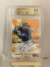 2020 Topps Inception Vladimir Guerrero Jr. Emerging Stars Orange Auto /50