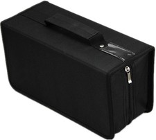 DVD/CD Case Holder Organizer Wallet Sleeves Booklet Binder,Storage 168 Capacity