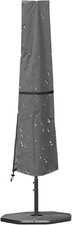 Durable Market Umbrella Cover Parasol Cover Fits Market Umbrella 9Feet to 12