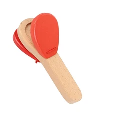 Wooden Mini Castanet Musical Percussion Instruments Musical