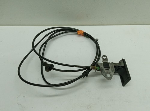 02-03 Acura TL Wire Hood Latch Lock Release Cable Lever Dark Gray Handle OEM - Picture 3 of 4