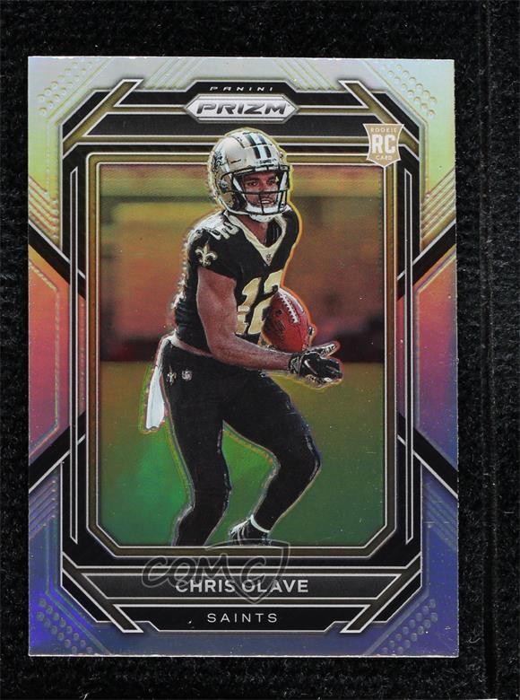 2022 Panini Prizm Rookies Silver Prizm Chris Olave #310 0da5