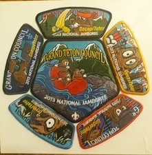 Grand teton Council 2013 National Jamboree JSP Set Mint