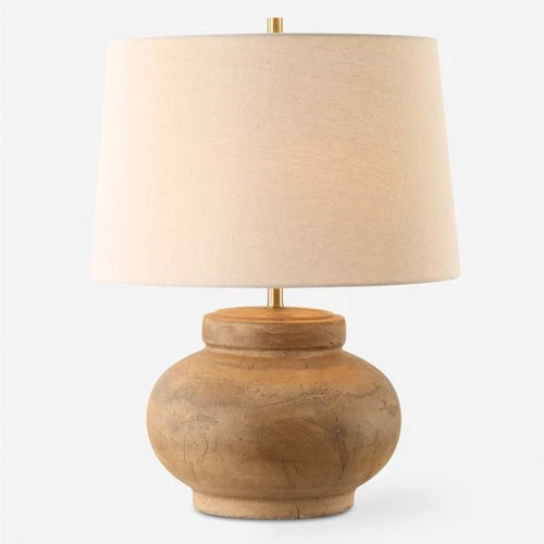 Uttermost 30346-1 Urbino 23" Tall Buffet Table Lamp - Aged Terracotta - Picture 1 of 6