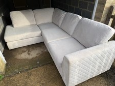 Corner Sofa Good Condition Beige Color Delivery Available Or Collection In UK