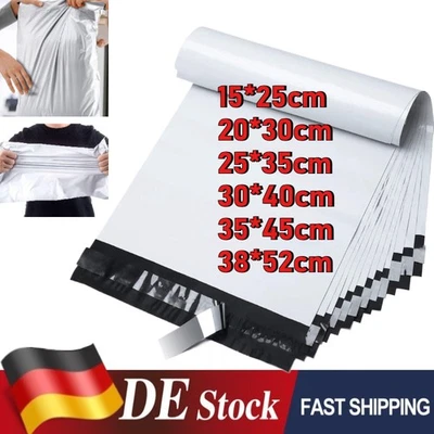 MARKENLOS Folienversandtaschen Versandbeutel Versandtüten Verpackung Verschiedene Größen