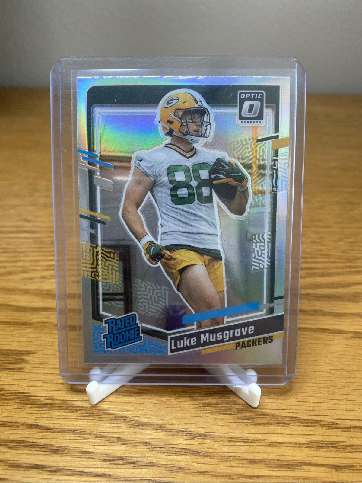 2023 Panini Donruss - Rated Rookie Luke Musgrave #337 Optic Preview Holo (RC)