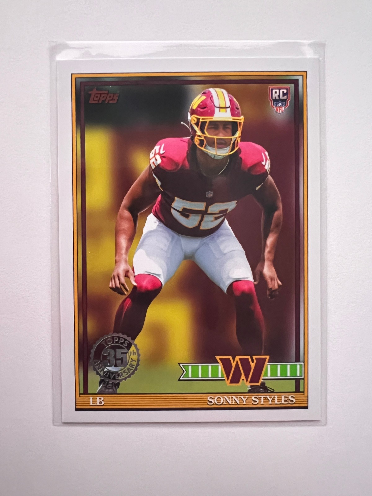 2026 Topps Flagship Football - Sonny Styles #91TR-47 (RC) '91 Throwback Rookie