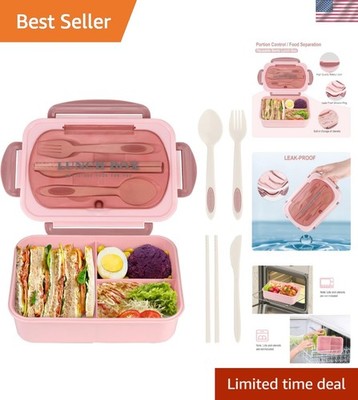 Bento Box for Adult, 1200 ML Lunch Containers for Adults, LeakProof Lunch Box...