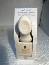 NEW Martha Stewart Crafts FROND 1.25" Punch Scrapbook Paper Cards Palm Leaf Fern