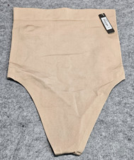 SKIMS clay high waisted thong shapewear underwear/panty women size small NWT
