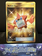 Pokemon Card Rotom Dex 159/149 Secret Rare Sun & Moon Bad Set Light Played