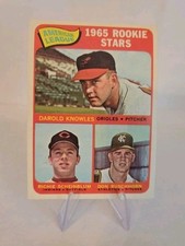 1965 TOPPS DAROLD KNOWLES #577  RC ROOKIE HIGH SERIES ORIOLES EX 