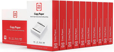 Staples TRU RED Copy Printer Paper, 8.5 X 11, 20 Lb, 92 Bright, 5,000 Sheets/C
